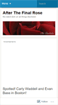 Mobile Screenshot of afterthefinalrose.me